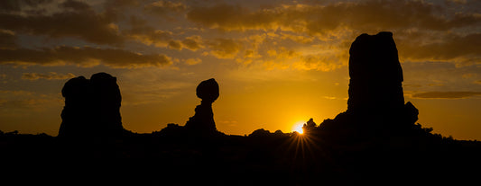 Balance Rock Sunset