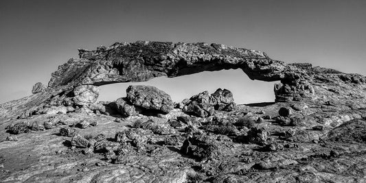 Sunset Arch  B&W