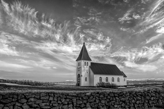 Old Church B&W